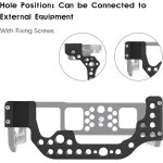 Eos r cage de camra, eos r cage pour griffe d'appareil photo canon eos r[z4557]