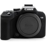 Eos r10 etui en silicone pour appareil photo num�rique canon eos r10 noir(q685)