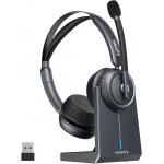 Ep320 casque sans fil avec micro pour le travail, casque bluetooth antibruit, casque usb avec microphone ... Ep320 casque sans fil avec micro pour le travail, casque bluetooth antibruit, casque usb avec microphone ...