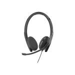 Epos adapt 160 usb ii - adapt 100 series - micro - casque - sur - oreille - filaire - usb - a - noir ...