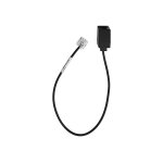 Epos adp rj45 - rj9 - prise de casque micro - rj - 45 mle pour rj - 9 femelle - noir