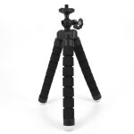 Eponge souple poulpe mini tr�pied avec obturateur a distance sans fil pour iphone mini cam�ra tr�pied ...