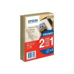 Epson premium glossy photo paper bogof brillant 100 x 150 mm 255 g - m 40 feuille(s) papier photo (pack ... Epson premium glossy photo paper bogof brillant 100 x 150 mm 255 g - m 40 feuille(s) papier photo (pack ...