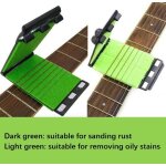 Epurateur de cordes de guitare electrique, outil de nettoyage, entretien, nettoyeur de cordes de guitare, ...