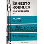 Ernesto koehler 35 exercices pour flute op 33 vol 1