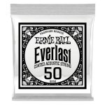 Ernie ball - 10250 - everlast coated phosphor bronze 50 - corde de guitare acoustique - unité Ernie ball - 10250 - everlast coated phosphor bronze 50 - corde de guitare acoustique - unité