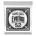 Ernie ball - 10252 - everlast coated phosphor bronze 52 - corde de guitare acoustique - unité Ernie ball - 10252 - everlast coated phosphor bronze 52 - corde de guitare acoustique - unité