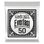 Ernie ball - 10350 - everlast coated 50 - corde de guitare acoustique - unit�