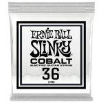 Ernie ball 10436 - corde au d�tail guitare electrique slinky cobalt - fil� rond 036