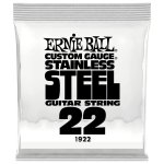 Ernie ball 1922 - corde au détail guitare electrique stainless steel - filé 022 Ernie ball 1922 - corde au détail guitare electrique stainless steel - filé 022