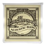 Ernie ball 2070 - jeu de cordes basse acoustique - earthwood phosphore bronze