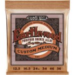 Ernie ball 2143 - jeu cordes acoustiques phosphore bronze custom medium - 12, 5 - 56