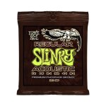 Ernie ball 2146 acoustic guitar regl slinky jeu de cordes folk . 012 - . 054