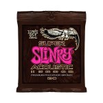 Ernie ball 2148 acoustic guitar super slinky jeu de cordes folk . 011 - . 052