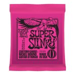 Ernie ball 2223 super slinky jeu de cordes guitare electrique . 009 - . 042 pink Ernie ball 2223 super slinky jeu de cordes guitare electrique . 009 - . 042 pink