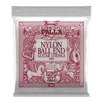Ernie ball 2409 - jeu de cordes classiques ernesto palla - nylon noir - m�tal dor� a boule