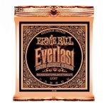 Ernie ball 2548 everlast coated phosphor bronze jeu de cordes folk light