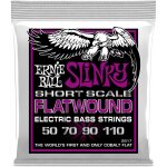 Ernie ball 2817 - cordes filet plat power slinky flatwound short scale 55 - 110 Ernie ball 2817 - cordes filet plat power slinky flatwound short scale 55 - 110