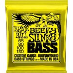 Ernie ball 2840 - jeu de cordes basse beefy slinky - 65 - 130