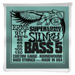 Ernie ball 2850 - jeu de 5 cordes basse slinky super long scale - 45 - 130