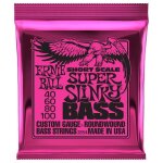 Ernie ball 2854 - jeu de cordes basse super slinky short scale - 40 - 100 Ernie ball 2854 - jeu de cordes basse super slinky short scale - 40 - 100