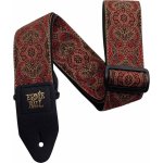 Ernie ball 4162 - sangle guitare jacquard - crimson paisley