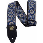 Ernie ball 4165 - sangle guitare jacquard - tribal blue