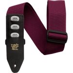 Ernie ball 4688 - sangle pickholder bordeaux