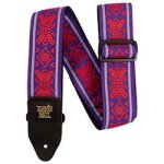 Ernie ball 5330 - sangles jacquard royal flush red