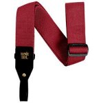 Ernie ball 5367 - sangle guitare acoustique - bordeaux