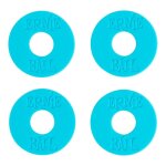 Ernie ball 5619 - pack de 4 strap blocks - bleu