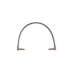 Ernie ball 6227 - cables instrument patch - coud� fin & plat - 30 cm