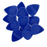 Ernie ball 9136 - mediators nylon sachet de 12 bleu marine 0, 72mm