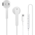 Ersan - ecouteurs lightning in ear avec cble compatibles avec apple iphone 14 / 14 plus / 13 / 12 / ...
