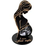 Ershi - 1pcs cadre photo femme enceinte, cadres image echographie  bb, support photo ultrason, ide ...