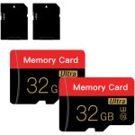 Ershi - lot de 2 micro carte mémoire 32 go avec adaptateur, c10 / u3 / uhs - i / a1, carte transflash, ... Ershi - lot de 2 micro carte mémoire 32 go avec adaptateur, c10 / u3 / uhs - i / a1, carte transflash, ...