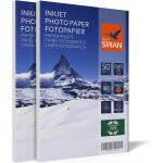 Ershi - blue swan papier photo brillant 10x15, 180g / m, recto, schage rapide, rsistant  l'eau et ...