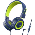 Ershi - casque audio enfant, casque filaire pour enfants, serre - tte ajustable, son stro, fils pliables ...