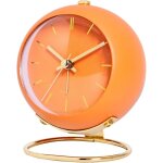 Ershi - réveil de table analogique, 11. 5cm petite horloge de bureau avec lampe de nuit rétro, moderne ... Ershi - réveil de table analogique, 11. 5cm petite horloge de bureau avec lampe de nuit rétro, moderne ...