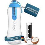 Eryi - - bouteille filtrante (bleu) - 1 cartouche de filtre incluse - pour l'extrieur, le sport, le ...