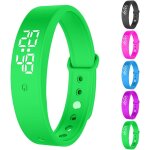 Eryi - bracelet avec rveil vibrant, alarme vibrante silencieuse avec minuterie et 10 alarmes quotidiennes, ...