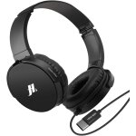 Eryi - casque filaire usb - c, longueur 1. 2m, oreillettes rotatives, microphone intgr, bouton rponse ...