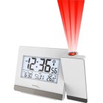 Eryi - technoline wt538w rveil radio - pilot blanc 15 cm x 9 cm x 1, 5 cm