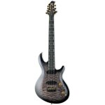 Esp ltd javier reyes signature jr - 7 qm faded blue sunburst guitare electrique 7 cordes avec etui