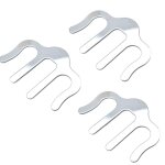 Etagres et porte - pages en mtal argent - pupitres pour pianos, claviers, supports et livres