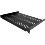 Etagre rack 19 pouces 1u - plateau rackable universel ventil - etagre cantilever baie de bras 19  ...