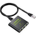 Ethernet cable splitter rj45, 2 ports switch rj45 1000mbps network splitter cable splitter cat8 cat7 ... Ethernet cable splitter rj45, 2 ports switch rj45 1000mbps network splitter cable splitter cat8 cat7 ...