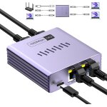 Ethernet splitter 1 to 3 1000mbps high speed gigabit ethernet switch internet splitter lan splitter network ... Ethernet splitter 1 to 3 1000mbps high speed gigabit ethernet switch internet splitter lan splitter network ...