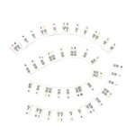 Etiquettes amovibles de notes de clavier de piano en silicone r�utilisables 88 touches fk