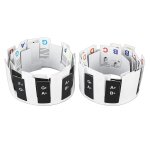 Etiquettes de notes amovibles de clavier de piano a 88 touches notes colores lettres de guide autocollants ...